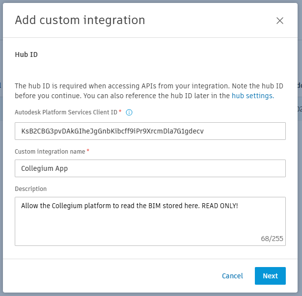 Custom Integrations Page 1