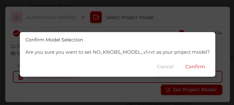 Set The Project Model