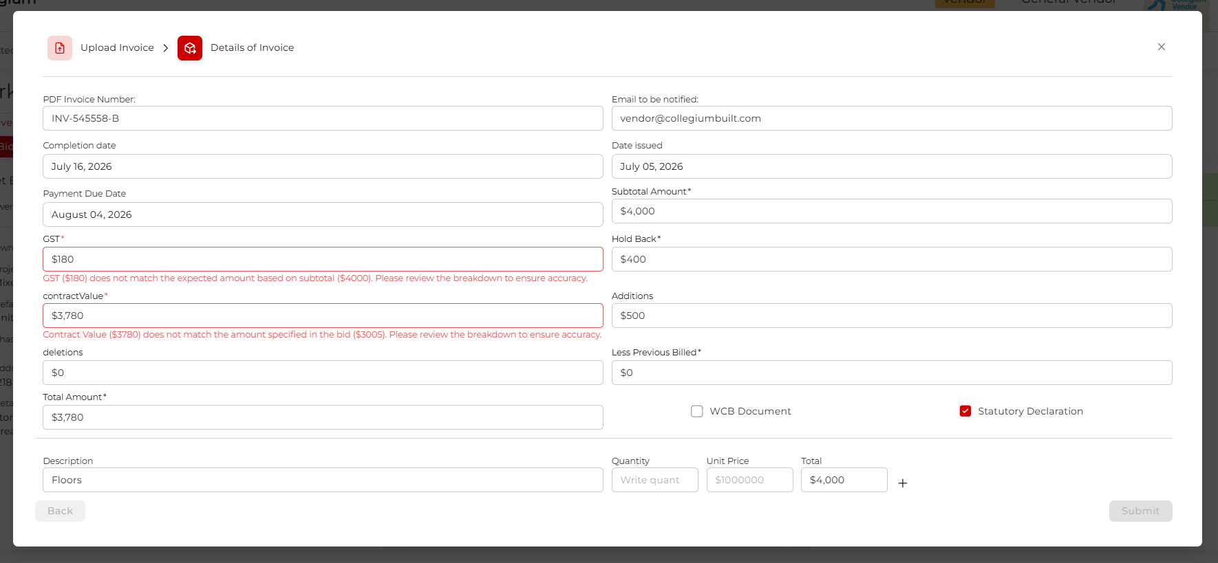 Invoice Wizard