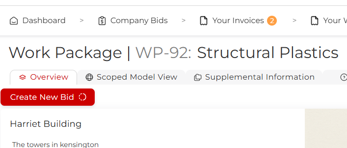 After withdrawing a bid
